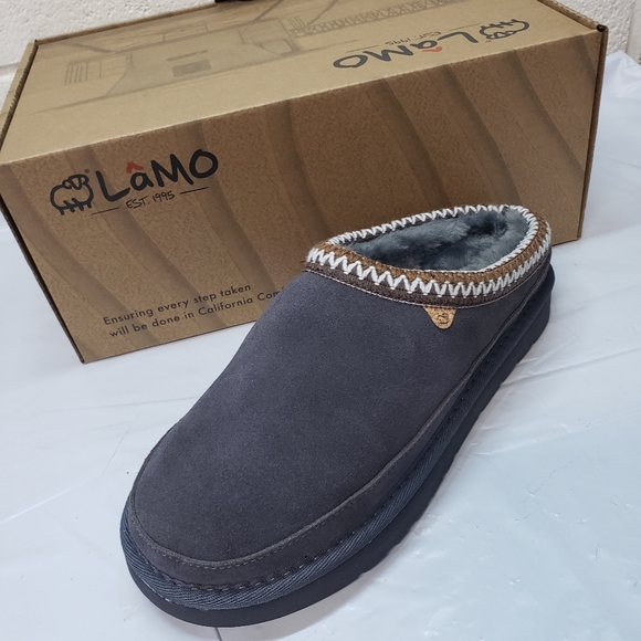 lamo slippers jules color charcoal size6-10 available - Picture 4 of 7